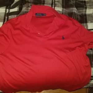 red Ralph Lauren Golf Polo Large
